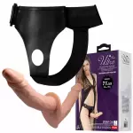 HARNESS DOUBLE DILDOS STRAP ON 7.1″