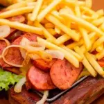 Calabresa c/ fritas 250g