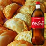 20 Pastéis | 01 Coca-cola 2 litros