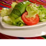 LECHUGA,TOMATE Y PALTA