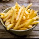 Batata Frita C/ Queijo