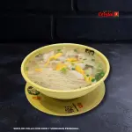 Sopa de pollo con kion y verdura