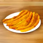 Porción de maduro frito