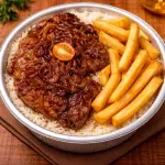 Bisteca Suína Acebolada