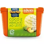 Coco e abacaxi ao leite 2l
