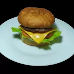 Hamburguesa con queso