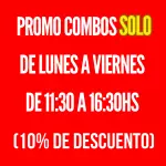 Promo COMBOS DE 11:30 a 16:30  L a V