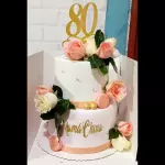 Cake 60 porciones Semi alto