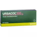 URSACOL 300 MG caja x 20 tabletas