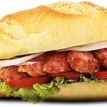 X-linguiça pão francês