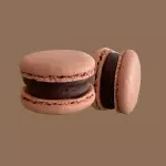 Macaron Clásico Sabor Chocolate