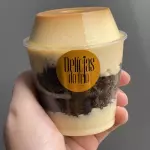 COPUDIM COM COCADA CREMOSA