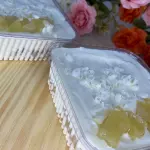 PAVÊ DE CHOCOLATE BRANCO COM ABACAXI