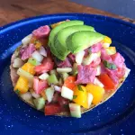 TOSTADA CEVICHE DE ATUN