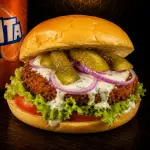 FALAFEL BURGUER VEGETARIANO