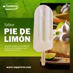 Paleta de pie de limon