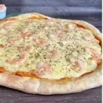 Pizza Salgada - Camarão ao Alho