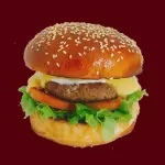 Burger salada