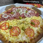 A+ pedida calabresa e Mussarela