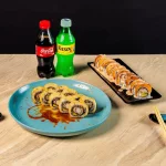 2 SUSHIS + 2 SODAS 250ml 16$