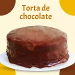 Torta entera de chocolate