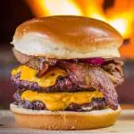 Duplo Smash Burger bacon