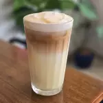Café gelado com leite condensado
