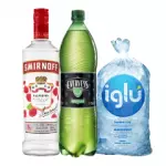 Combo Vodka Smirnoff raspberry
