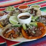 Bandeja taquera mixta