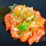 Temaki  salmão sem arroz
