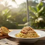 Pasta con pollo