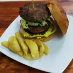 Hamburguesa triple
