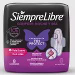 Toallas STAYFREE NOCHE Y DIA 8 UNIDA