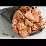 Temaki Salmão Maçaricado