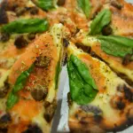 Pizza de Trucha Ahumada