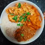 Xinxim de Galinha com Vatapá