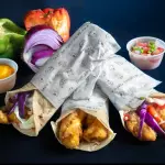 3 tacos de camarón capeado