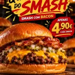 MENU SMASH COM BACON