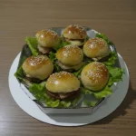 Mini Hambúrguer artesanal 10un