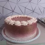 Bolo vulcao grande personalizado