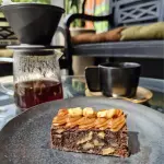 Brownie caramelo