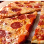 Americana pepperoni pizza
