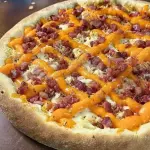 Frango com cheddar e bacon