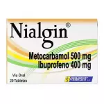 Nialgin 500 Mg/400 Mg Caja X 20 TAB