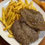 Bistec con agregados