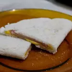 Tapioca com Queijo e Presunto