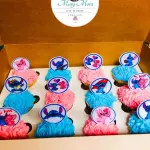 cupcakes de vainilla o naranja