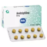 AMITRIPTILINA 25MG 30 TABLETAS
