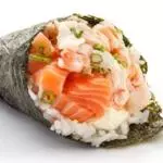 TEMAKI MIX SALMÃO E CAMARÃO