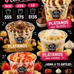 PLATANOS CON CREMA